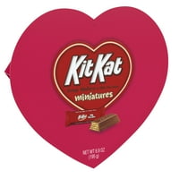 KitKat Miniatúrák Valentin szíve bo cukorka, 6. oz
