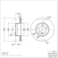 Dynamic 604- DFC Geospec bevont rotor illesztései: 1997- BMW 528, 2001- BMW 525