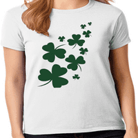 Graphic America Saint Patrick's Day Shamrock Holiday női grafikus póló kollekció