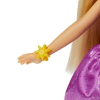 Disney Princess stílusú meglepetés Rapunzel divatbaba, divat, kiegészítők