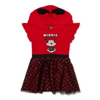 Minnie egér lányok kapucnis cosplay ruha, méret 4-16