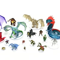 & D ikonok A Realms: Fizban Treasury of Dragons-Super Booster-tartalmaz hatalmas ritka alak, előre festett, előre összeszerelt,