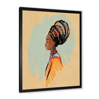 Designart 'Afro -amerikai nő portréja II.