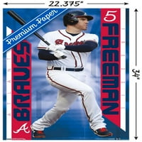 Atlanta Braves - Freddie Freeman Wall poszter, 22.375 34