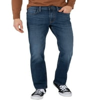 Authentic By Silver Jeans Co. Férfi Slim Fit kúpos láb farmer, derékméret 28-44