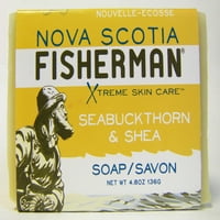 Nova Scotia Fisherman Bar Soap, Seabuckthorn és Shea, 4. Oz