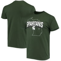 Férfi zöld Michigan State Spartans Foundation állam póló
