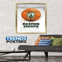 Boston Celtics - Drip Ball Wall poszter, 22.375 34