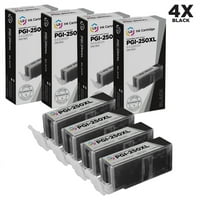 Termékek kompatibilis PGI-2550XL PGI-2550 6432B magas hozamú termékek Pigment fekete tintapatronok