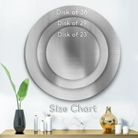 Designart 'Idilli és rusztikus olasz falu' Country Circle Metal Wall Art - 23 -as lemez