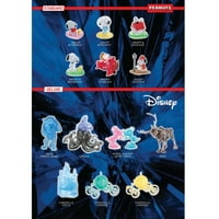 Disney Minnie egér eredeti 3D kristály Puzzle BePuzzled, korosztály és fel
