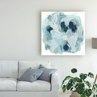 Védjegy Szépművészet 'Blue Storm I' Canvas Art júniusig Erica Vess