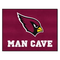 - Arizona Cardinals Man barlang All-Star Mat 33.75 X42.5