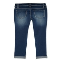 Squeeze Girls Skinny Jeans érme pénztárcával, 7-12 méretű