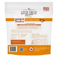 Goose Creek Farms csirke és édesburgonya pályázat, értékméret oz