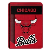 Hivatalosan engedéllyel rendelkező Chicago Bulls 46 60 mikroszálas dobó takaró