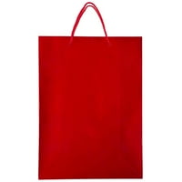 Papír Fényes Ajándék Táskák, 12. 6, Piros, 100 Csomag, X, Nagy