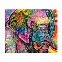 Védjegy Képzőművészet „Elefánt” fa fali művészet: Dean Russo