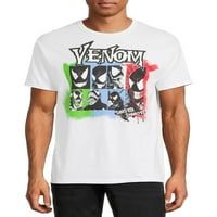 Marvel Venom férfi és nagy férfi grafikus pólók, 2-csomag, S-3XL méretű, Marvel Mens pólók