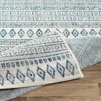 Művészi szövők Eagean Oriental Outdoor Area Rug, farmer, 8'10 12