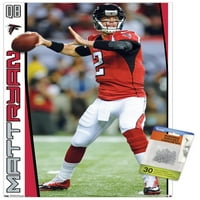 Atlanta Falcons - Matt Ryan Wall poszter push csapokkal, 14.725 22.375