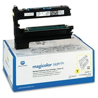 Konica Minolta toner, oldal hozam, sárga