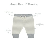 Just Born® Organic kislány bodysuit és nadrágkészlet, 2 darab