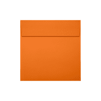 Luxpaper Square Peel & Press meghívó borítékok, 1 2, Mandarin Orange, Pack