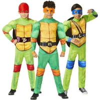 InSpirit Designs Teenage Mutant Ninja Turtles Raphael Halloween Jelmez Férfi, Gyermek 4-10, Zöld