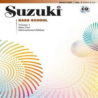 Suzuki Bass School: Suzuki Bass School, Vol : Basszus rész, könyv & CD