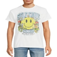 Humor férfi és nagy férfi öngondozási klub grafikus póló