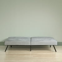 Sauder Milano átváltható kanapé, világosszürke kivitel