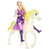 Disney hercegnő Rapunzel baba és ló