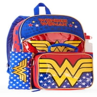 Wonder Woman 5 darabos hátizsák szett ebédzsákkal
