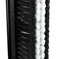 Libman 18 Uncose Multi-Surface Push Broom, fekete porral bevont acél fogantyú kedvtelésből tartott seprű szálak