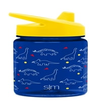 Egyszerű modern gyerekek Tritan Summit Sippy Cup kisgyermekek számára - 12oz műanyag baba vizes palack lányoknak és fiúknak -