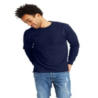 Hanes férfiak alapvető elemei hosszú ujjú zseb póló