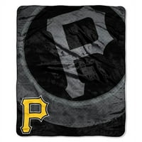 Pittsburgh Pirates MLB Retro Design Royal Plush Raschel takaró dobás