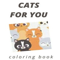 Macskák és kifestőkönyv: Gyerekek kifestőkönyv- Paperback