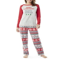Család PJS Family Sleep Merry Merry mindent, a nők és a nők plusz tisztességes pizsamák
