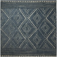 Mohawk Home Vado geometriai szőtt beltéri szőnyeg, kék, 8 '10'