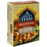A thai egyenes vágott rizs tészta íze, oz
