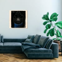 Wynwood Stúdió nyomatok soha ne mondd el az esélyeket Fantasy és Sci-Fi sci-fi fal művészet vászon nyomtatás Fekete 30x30