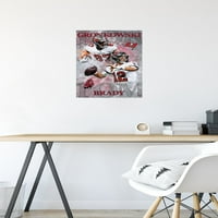 Tampa Bay Buccaneers - Brady és Gronkowski Wall Poster, 14.725 22.375