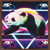 James Booker-Panda Rave 16.5 24.25 keretezett poszter a Trends International által
