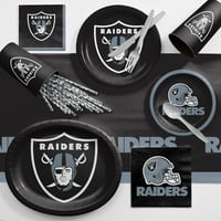 Oakland Raiders kerek papírlemezek számítanak a vendégeknek