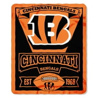 Cincinnati Bengals NFL könnyű gyapjú takaró