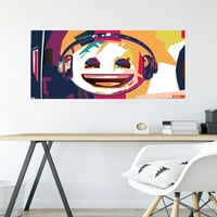 Emoji - Fejhallgató fali poszter, 22.375 34