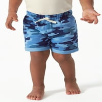 Modern pillanatok: Gerber Baby Boy Roll mandzsetta rövidnadrág, csomag, méret 0 3m-24m
