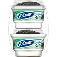 YoCrunch® Lowfat joghurtos menta menta Creme Oreo® Cookie 4oz Pack